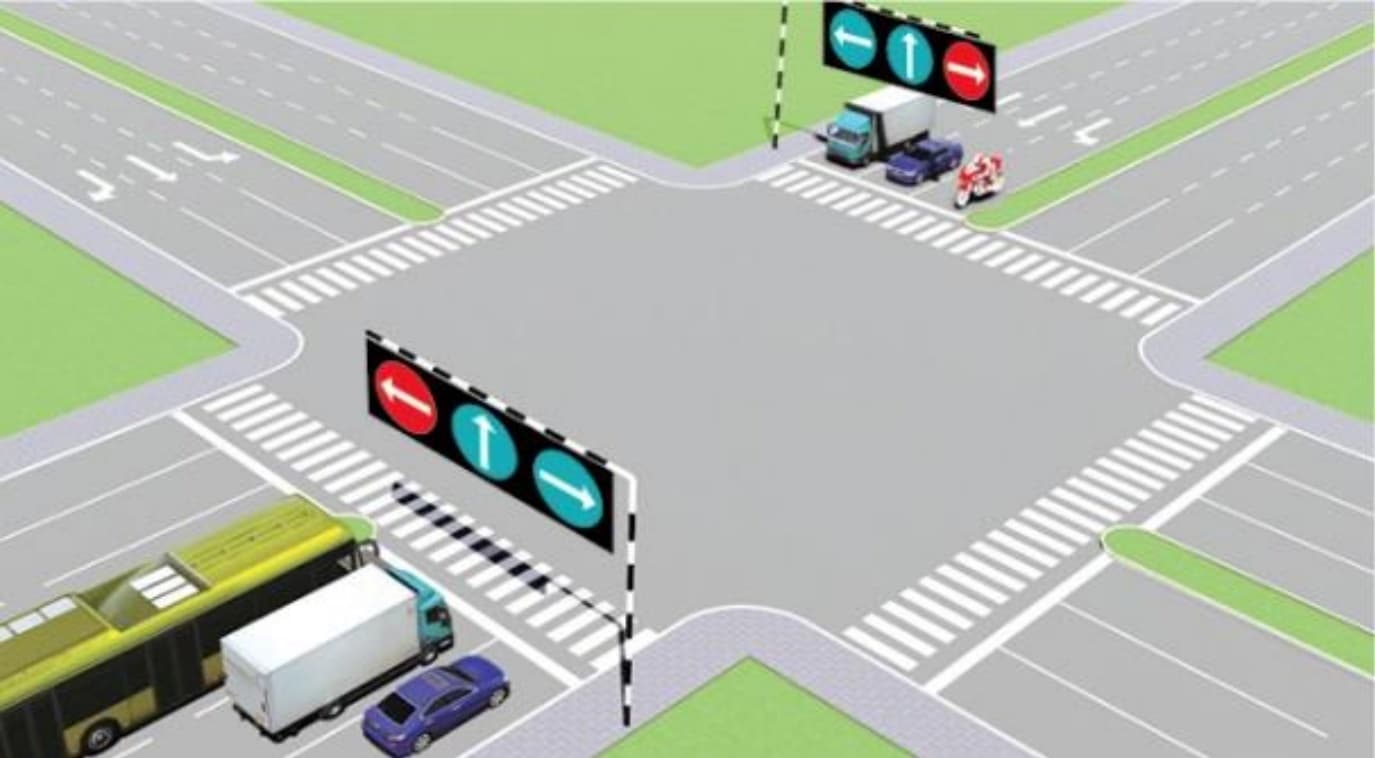 Hình minh hoạ của câu hỏi số 500 trong bộ đề lý thuyết GPLX